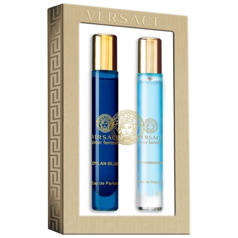 versace dylan blue & dylan turquoise travel spray duo set|Versace Dylan Blue walmart.